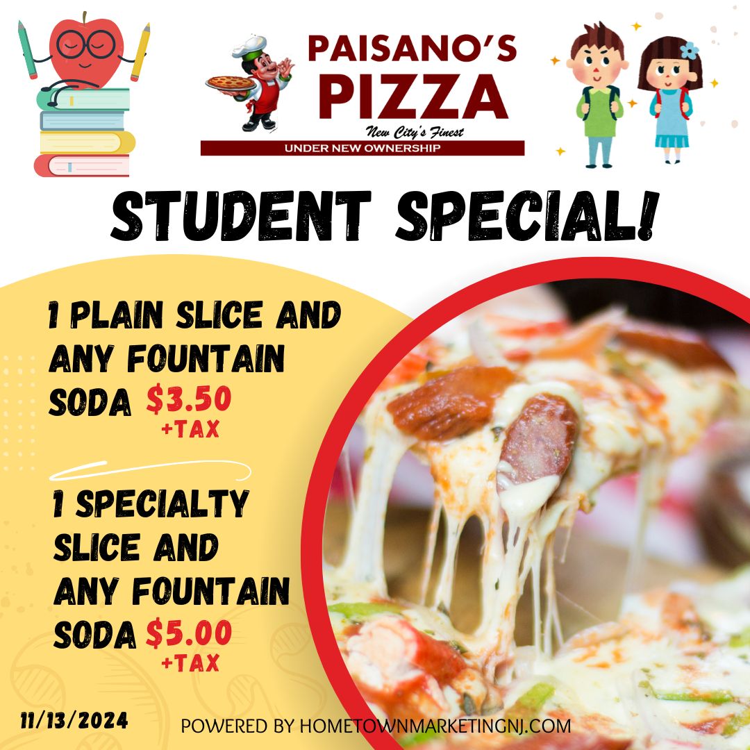 students slice special paisano pizza 2024